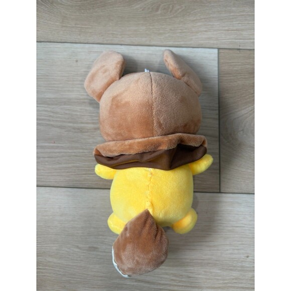Pokemon Pikachu Eevee Cosplay Plush Doll Transforming Cloak Coat Anime Toys 11" - Picture 3 of 5